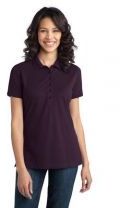 Port Authority Ladies Stretch Pique Short Sleeve Polo